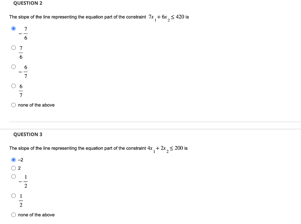 Solved Using c1 and c2 to represent the objective | Chegg.com