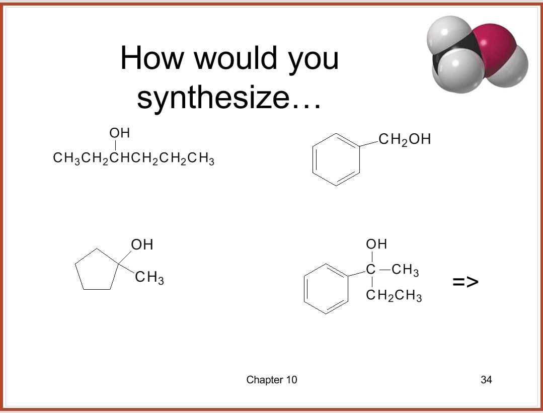 How would you synthesize...OH CH3CH2CHCH2CH2CH3-CH2OH OH-CH...