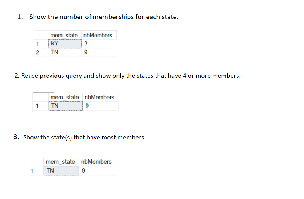 Solved Please help me solve these SQL questions in Oracle. | Chegg.com