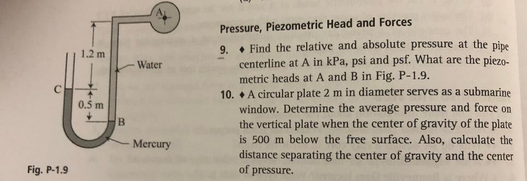 Solved 2. Solve questions a and b on pressure and | Chegg.com