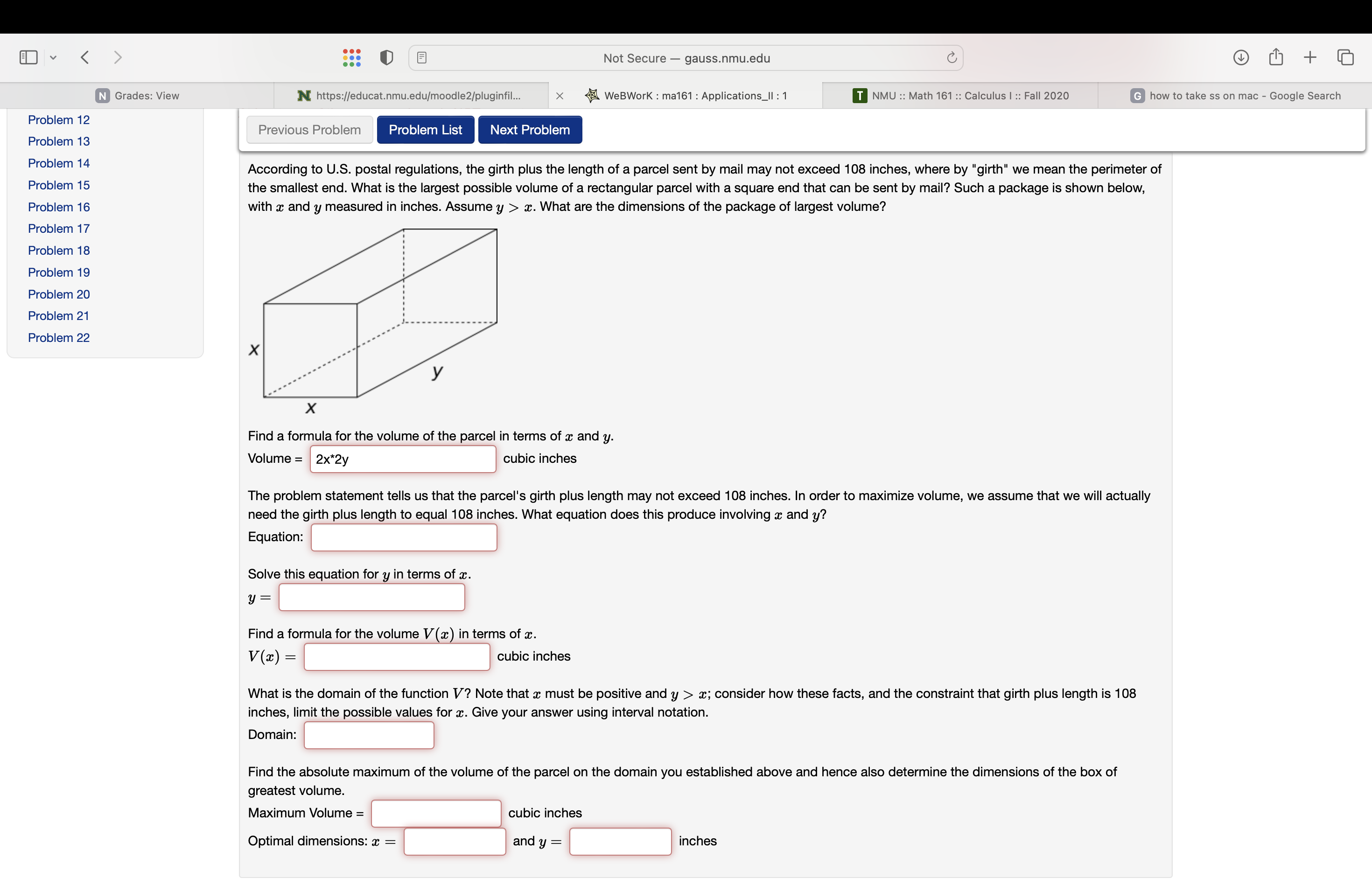 According to U.S. postal regulations, the girth plus