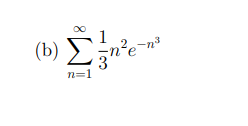 Solved Determine whether or not the following series | Chegg.com