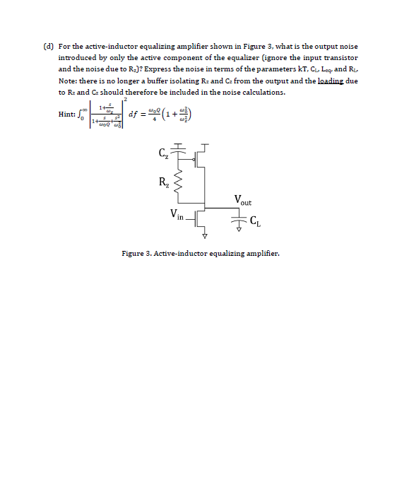 Equalization circuits are commonly used in | Chegg.com