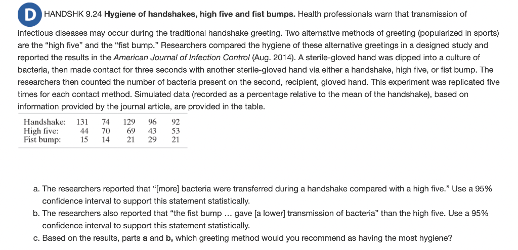 Fist bump, handshake, high-five: Which spreads the most germs? - CBS News