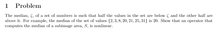 solved-1-problem-the-median-of-a-set-of-numbers-is-such-chegg