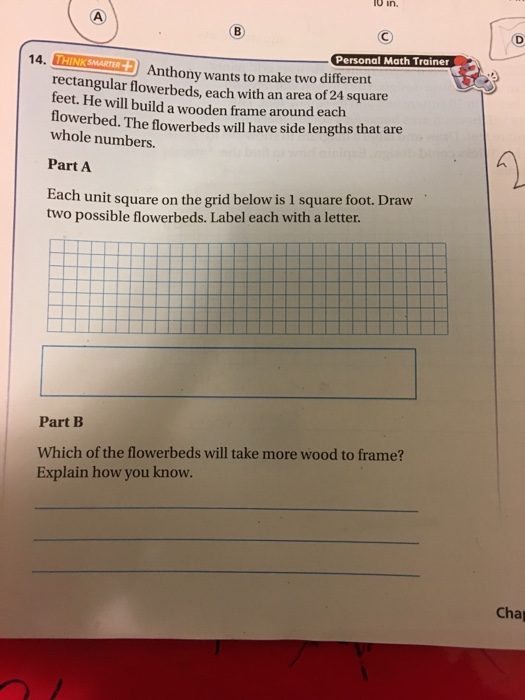 Solved lo in. Personal Math Trainer 14. THINK SMARTR Anthony | Chegg.com