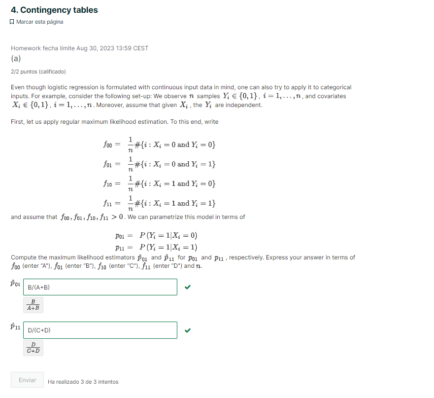 Even though logistic regression is formulated with | Chegg.com