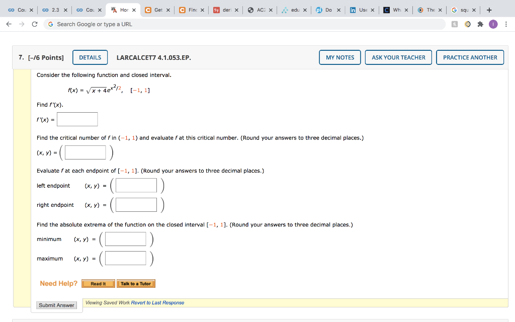 Solved Consider The Following Function And Closed Chegg Com