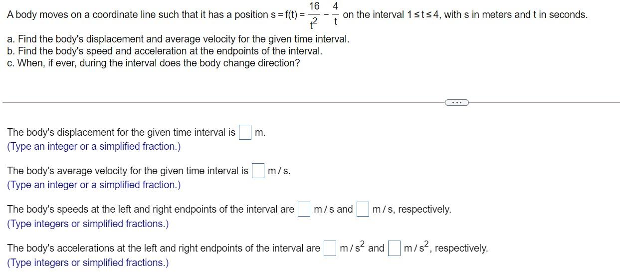 solved-16-a-body-moves-on-a-coordinate-line-such-that-it-has-chegg