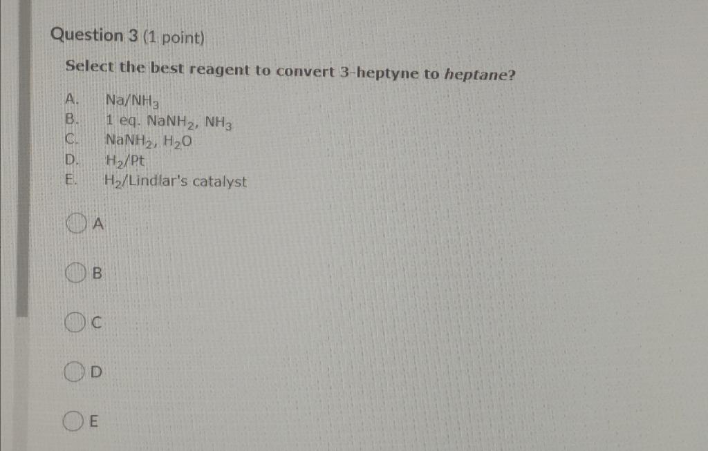 Solved Question 4 1 Point What Is The Stereochemistry Of