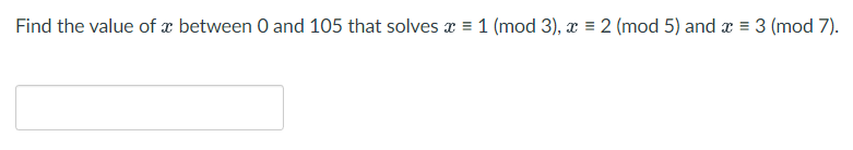 find the value of x 105 67