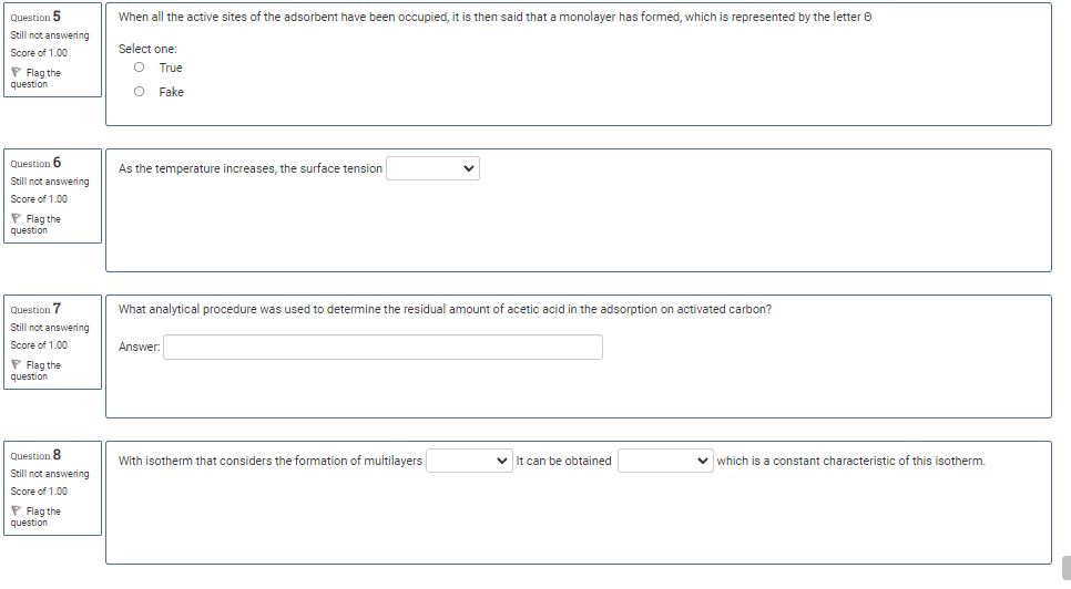 Solved What are the units of surface tension in the MKS