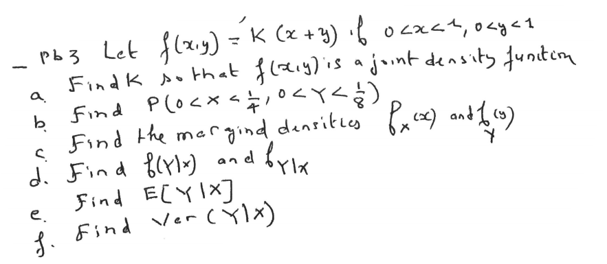 Solved A Pb3 Let X Y K X Y 16 Oczat Oxycy Find Chegg Com