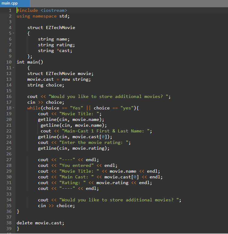 Solved This is in C++. In lines 20 - 22, I have somehow | Chegg.com