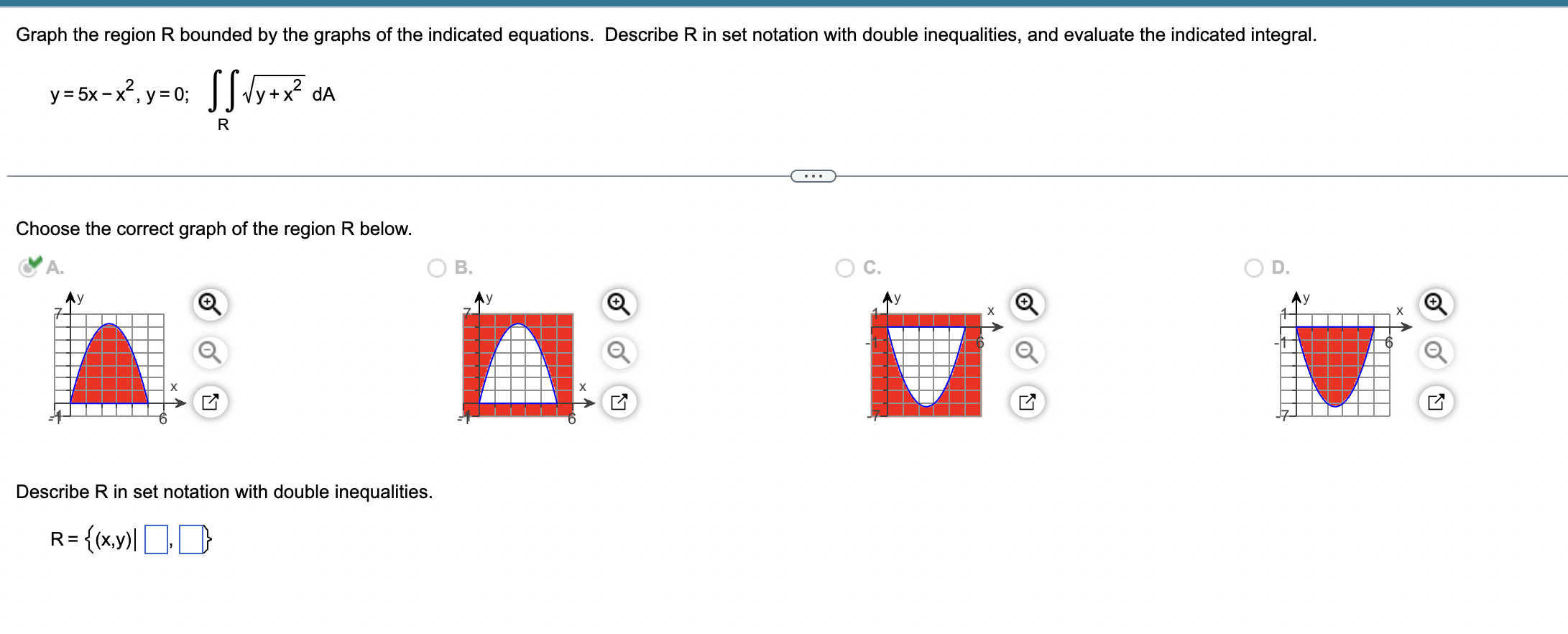 solved-graph-the-region-r-bounded-by-the-graphs-of-the-chegg