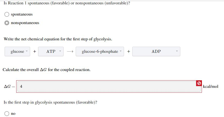 Solved In the first step of glycolysis, the two reactions | Chegg.com