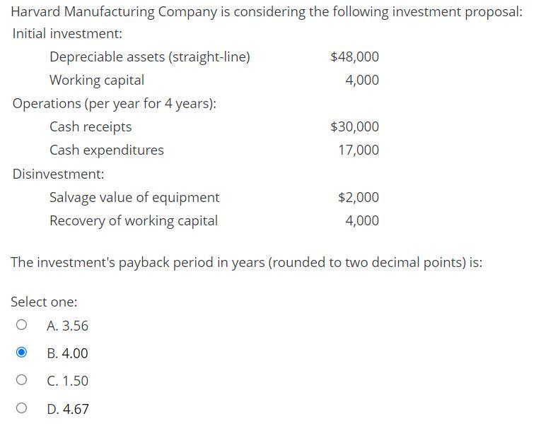 solved-harvard-manufacturing-company-is-considering-the-chegg