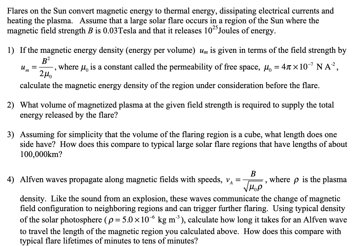Solved Flares on the Sun convert energy to thermal