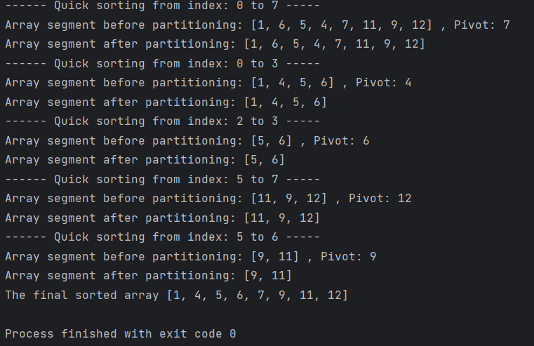 Solved def quick_sort(arr, start, end): if start