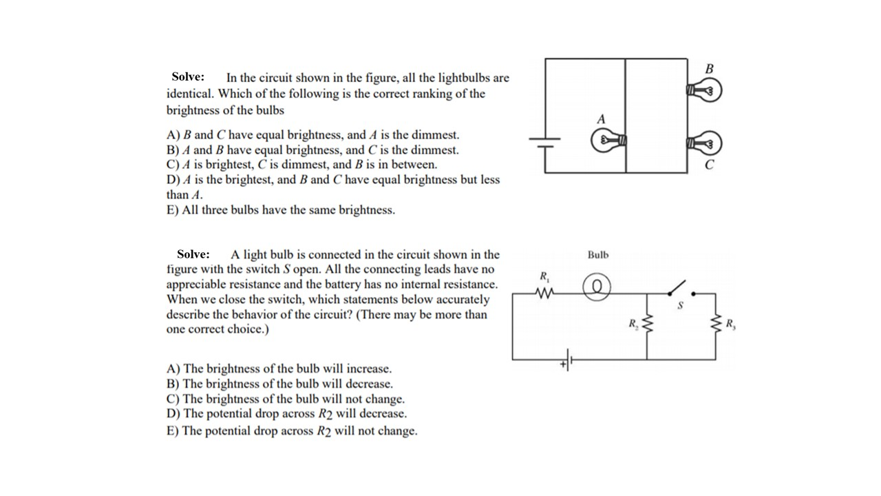 Solved B A Solve: In The Circuit Shown In The Figure, All | Chegg.com