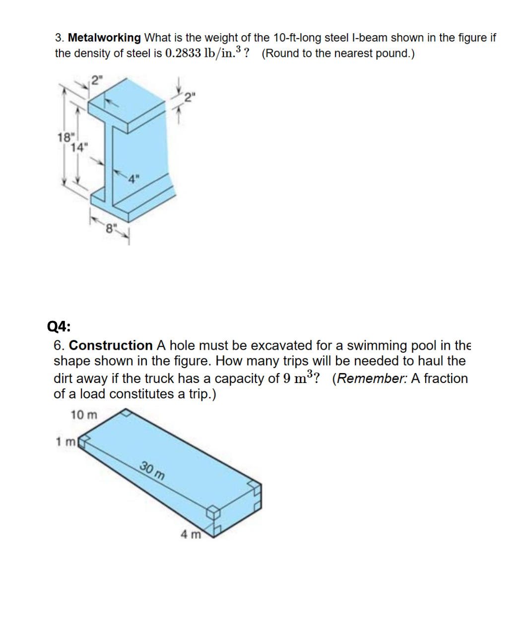 Solved Q1 Find the perimeter and area of the figure above.