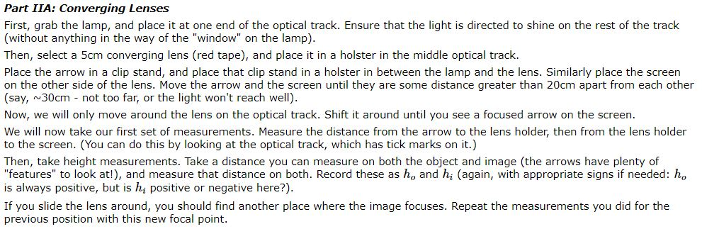 Solved Geometric Optics Online Lab: The questions are 1st | Chegg.com