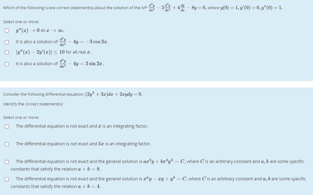 Solved Which of the following is/are correct statement(s) | Chegg.com