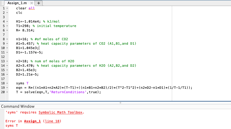 Solved I Want To Solve For T, But I Got An Error Here | Chegg.com