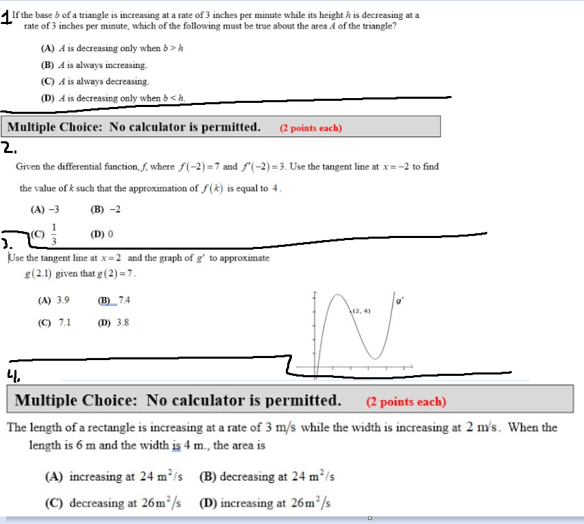 Solved If The Base B Of A Triangle Is Increasing At A Rate | Chegg.com