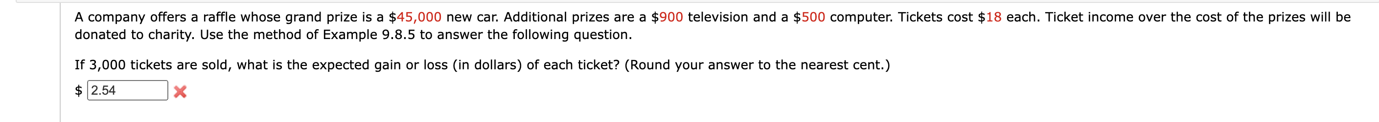 Solved A company offers a raffle whose grand prize is a | Chegg.com