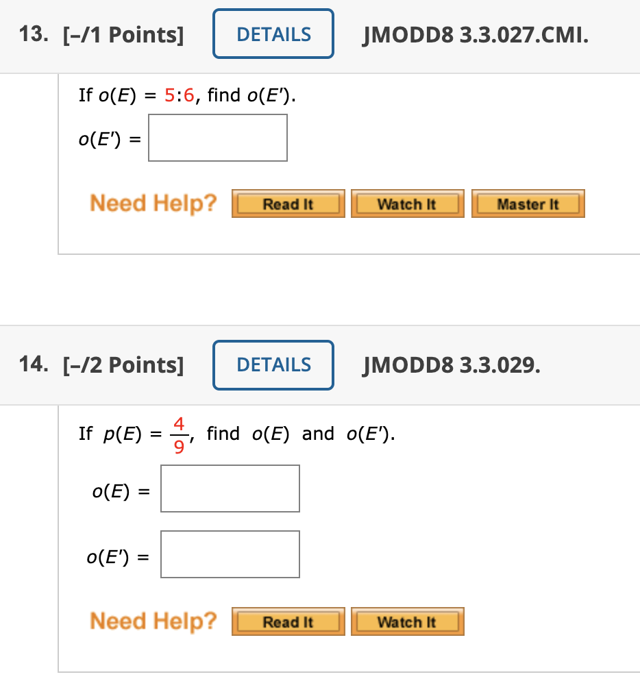 Solved 13 1 Points Details Jmodd8 3 3 027 Cmi If 0 Chegg Com