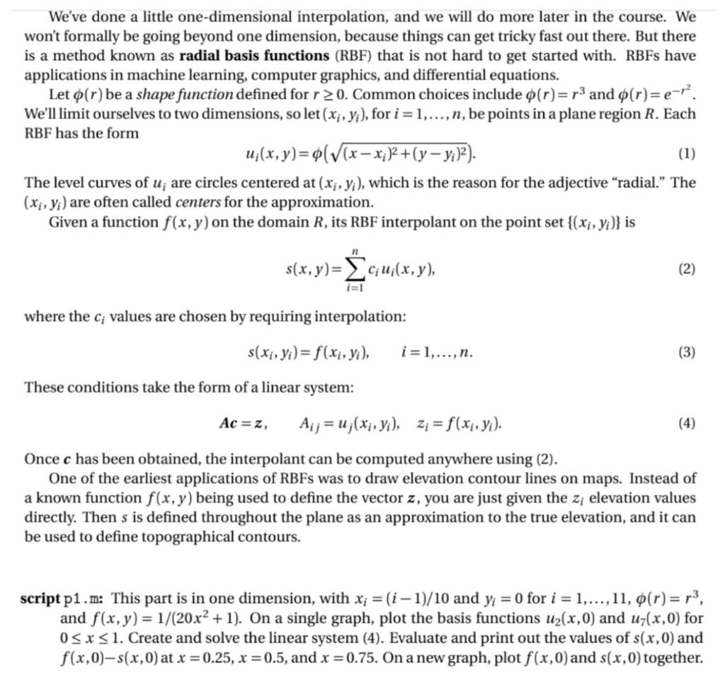 Solved You may use any function built into core MATLAB (not | Chegg.com