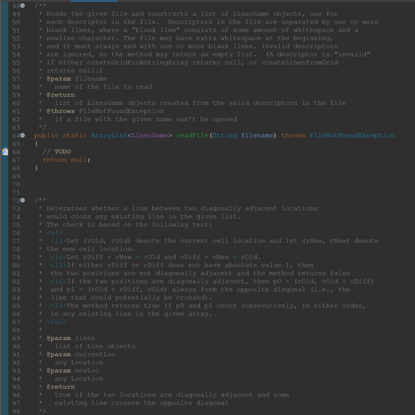 DUE TODAY!!! I need help writing Java code for | Chegg.com