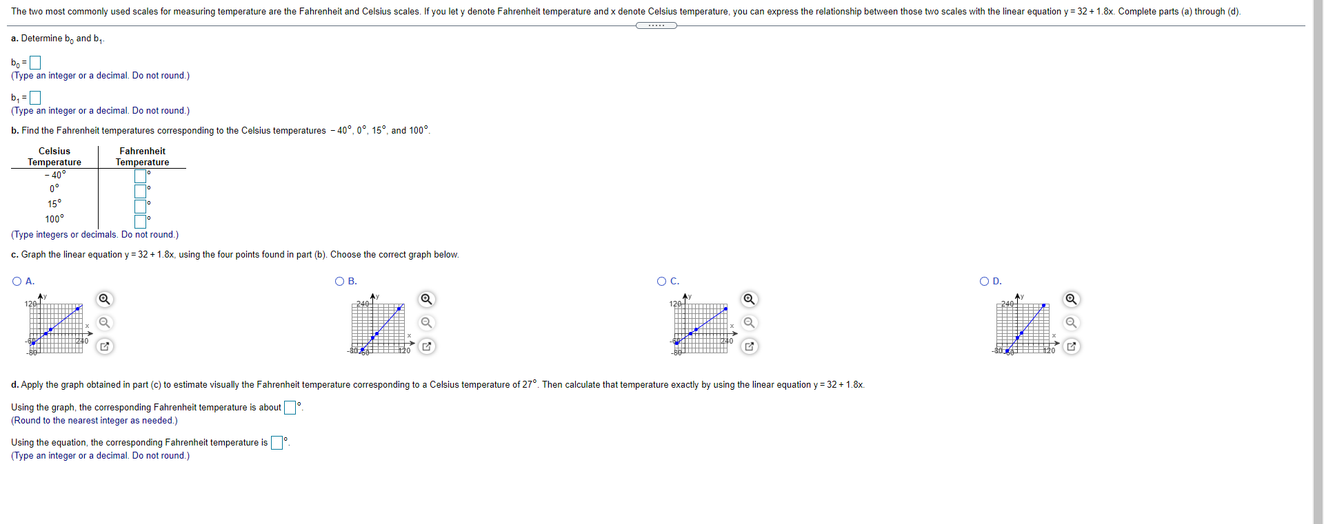 Solved Part 1: Temperature Scales The two most common