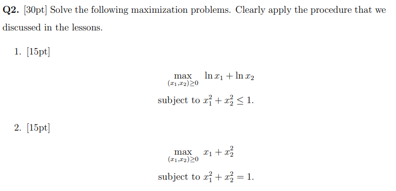 Solved Just solve the problem using your own method | Chegg.com