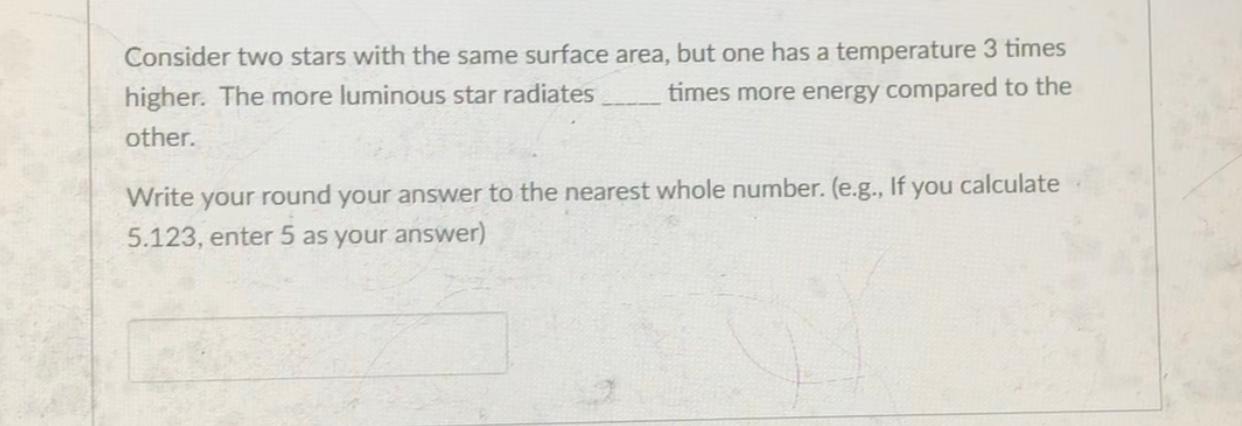 Solved Consider two stars with the same surface area, but | Chegg.com