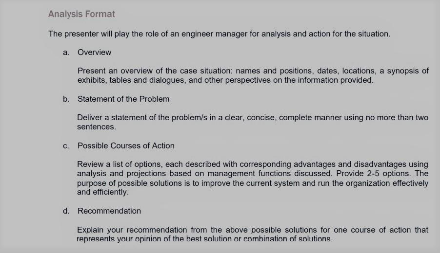 case study 3 motorbus company que sera sera