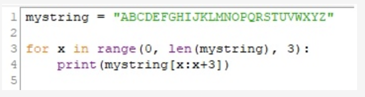 Solved \\begin{tabular}{l|l} 1 & mystring \\( = \\) | Chegg.com