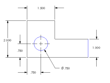 In The Picture Below: 1. Circle The Dimensions Of 