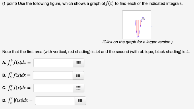 Solved C (1 point) Use the following figure, which shows a | Chegg.com