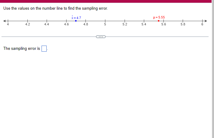Solved Use the values on the number line to find the | Chegg.com