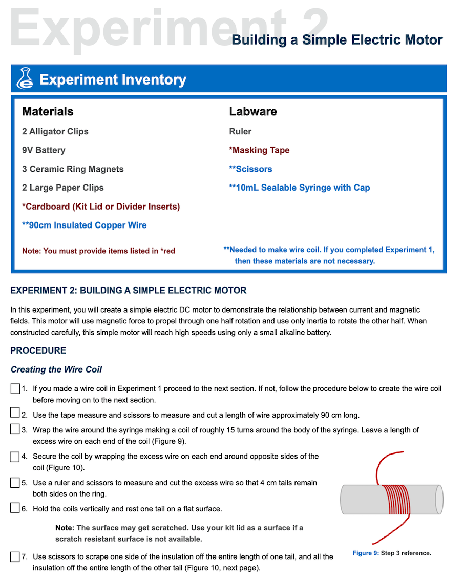 Solved Experim Building a sim Building a Simple Electric