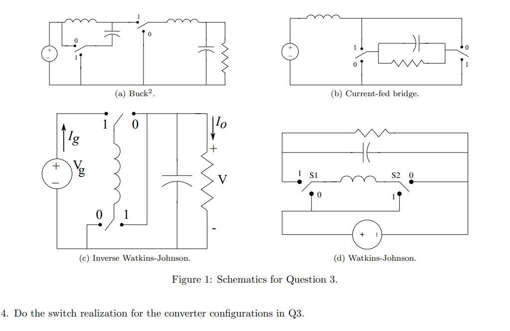 homework assignment 1 switch realization