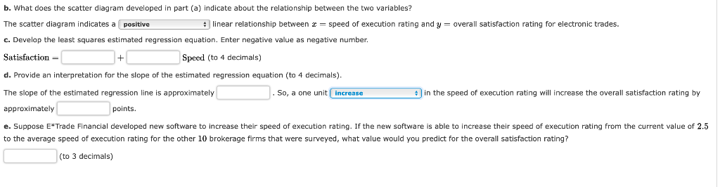 Solved A Some Association On-line Discount Broker Survey 