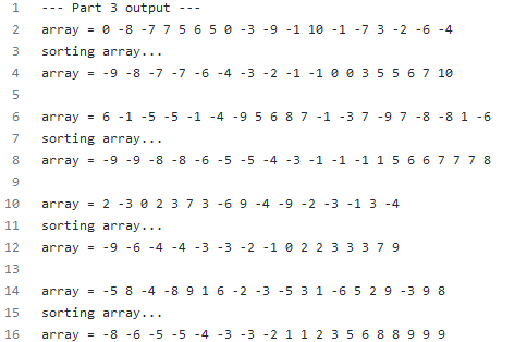 Solved Quicksort Lab C++ Briefing: In this lab, you will | Chegg.com