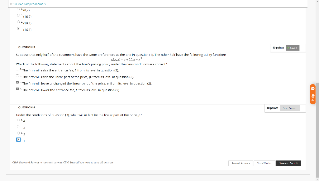 Solved Question Completion Status: QUESTION 1 10 points | Chegg.com