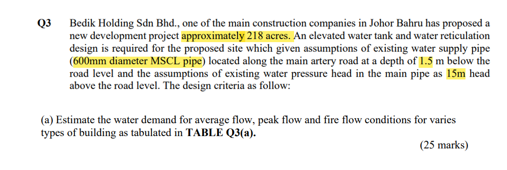 Q3 Bedik Holding Sdn Bhd., one of the main | Chegg.com