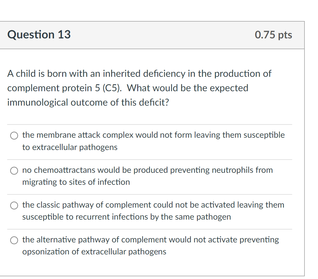 Solved Question 25 1 pts Which of the following events would | Chegg.com