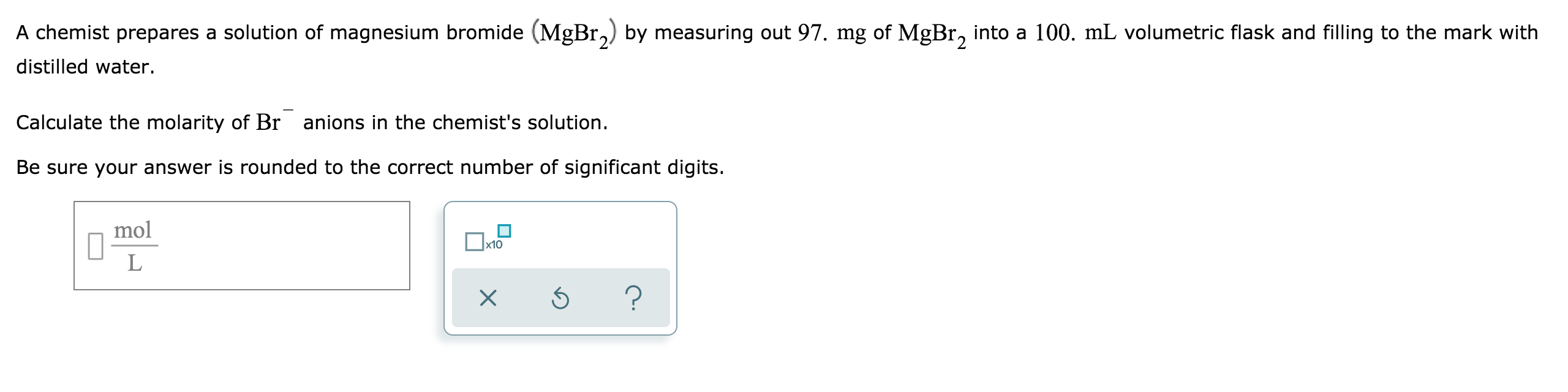 solved-a-chemist-prepares-a-solution-of-magnesium-bromide-chegg