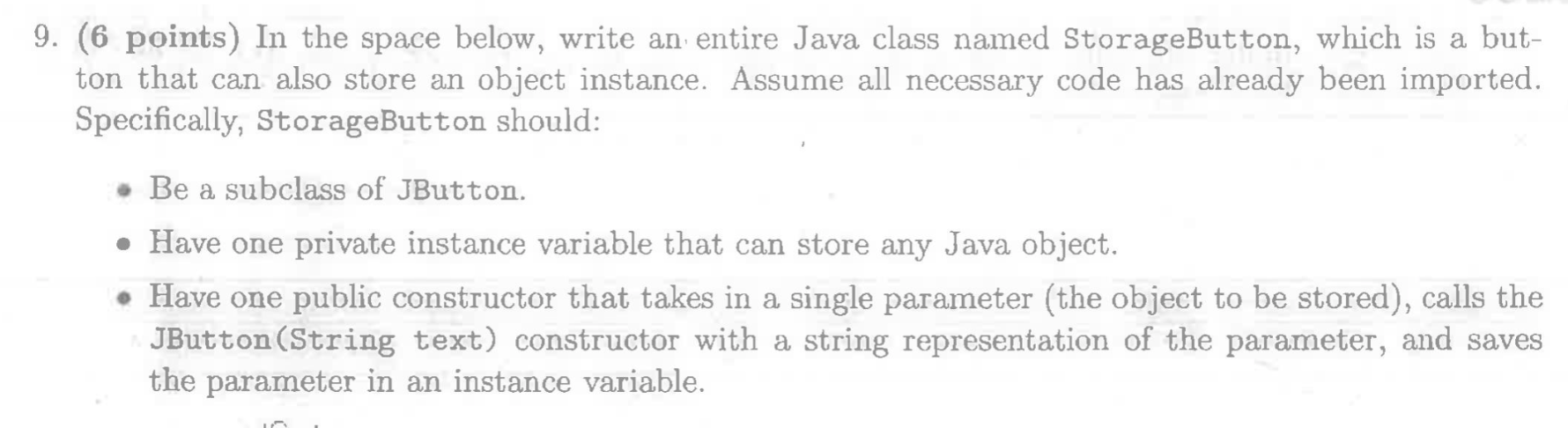 Solved please answer the following 6 Java code questions, | Chegg.com